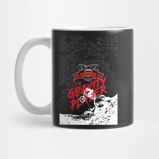 Gravity Player- Downhill mountain biking style. Mug